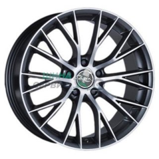 8x18/5x120 ET34 D72,6 Munchen Gun Metallic Mirror Face