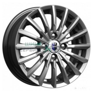 5,5x14/4x98 ET40 D58,6 Акцент (КС641) Дарк платинум