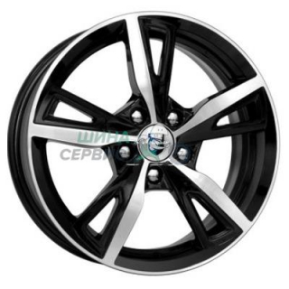 6,5x16/5x114,3 ET43 D67,1 Фишт (КС690) Алмаз черный