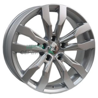 7x17/5x112 ET45 D57,1 R047 (Yeti) Silver