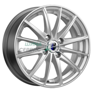 7x17/4x100 ET38 D67,1 Солар (КС875) Сильвер