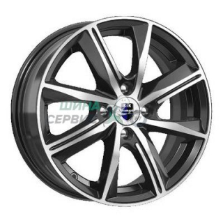 K&K 7x17/5x112 ET35 D66,6 Арнар (КС896) Алмаз черный