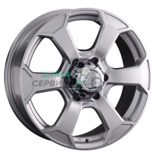 LS 7,5x18/6x139,7 ET36 D100,1 187 Sil (конус, Колпак+лого)