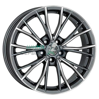 MAK 8x17/5x120 ET53 D72,6 Mark Gunmetal Mirror Face