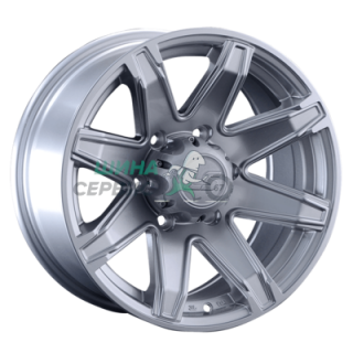 LS 8x16/6x139,7 ET10 D106,1 763 Sil (конус, Колпак+лого)