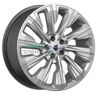 K&K 7,5x19/5x112 ET44 D66,6 Галего (КС1039) Дарк платинум