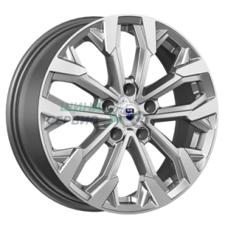 K&K 6,5x17/5x114,3 ET40 D66,1 Морейн (КС1046) Дарк платинум