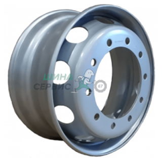8,25x22,5/10x335 ET165 D281 M22 Black (RZB15098OE) (12,5 мм) ИСУЗУ, автобусы иномарки 3 750 кг