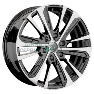 LS Forged 8,5x19/6x120 ET45 D67,1 LS FG19 BKF (конус, C570)
