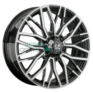 LS Forged 8x20/6x139,7 ET55 D95,10 LS FG33 BKF (конус, Колпак+лого)