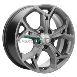 Khomen Wheels 7x17/5x114,3 ET48 D67,1 KHW1702 (Kia K5) Gray