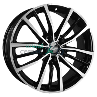 Khomen Wheels 7x18/5x108 ET36 D65,1 KHW1812 (Exeed TXL) Black-FP