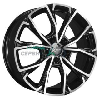 Khomen Wheels 7,5x19/5x108 ET38 D60,1 KHW1907 (Jetour X70/X90 Plus) Black-FP
